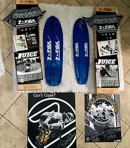 DOGTOWN/ZFLEX SIGNED LEGEND JAY BOY ADAMS/ JIMMY PLUMER ZVP ZFLEX/PREMIUM/ DECKS