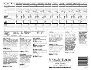 Emergency Survival Food Supply 275 Meal Pack