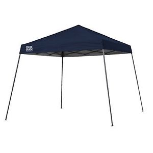 Quik Shade Expedition EX64 10 x 10 Slant Leg Instant Canopy Navy Blue