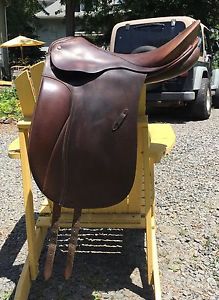 Passier Nicole's Grand Gilbert Dressage Saddle Size 17.5" Brown