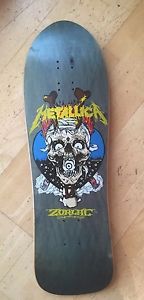 Zorlac Metallica By Pushead Og Vintage Skateboard NOS