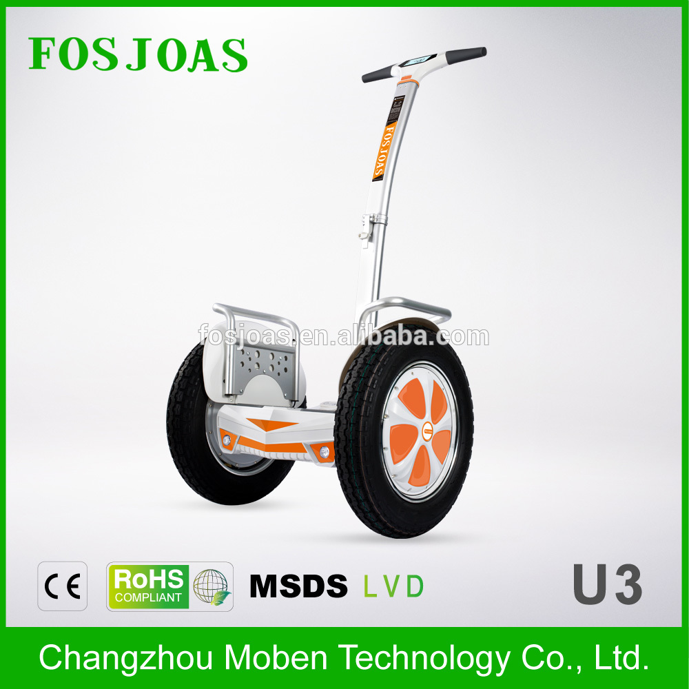 Factory Supply Airwheel S5 Fosjoas U3 offroad folding electric scooter for adult Handle LED Lights