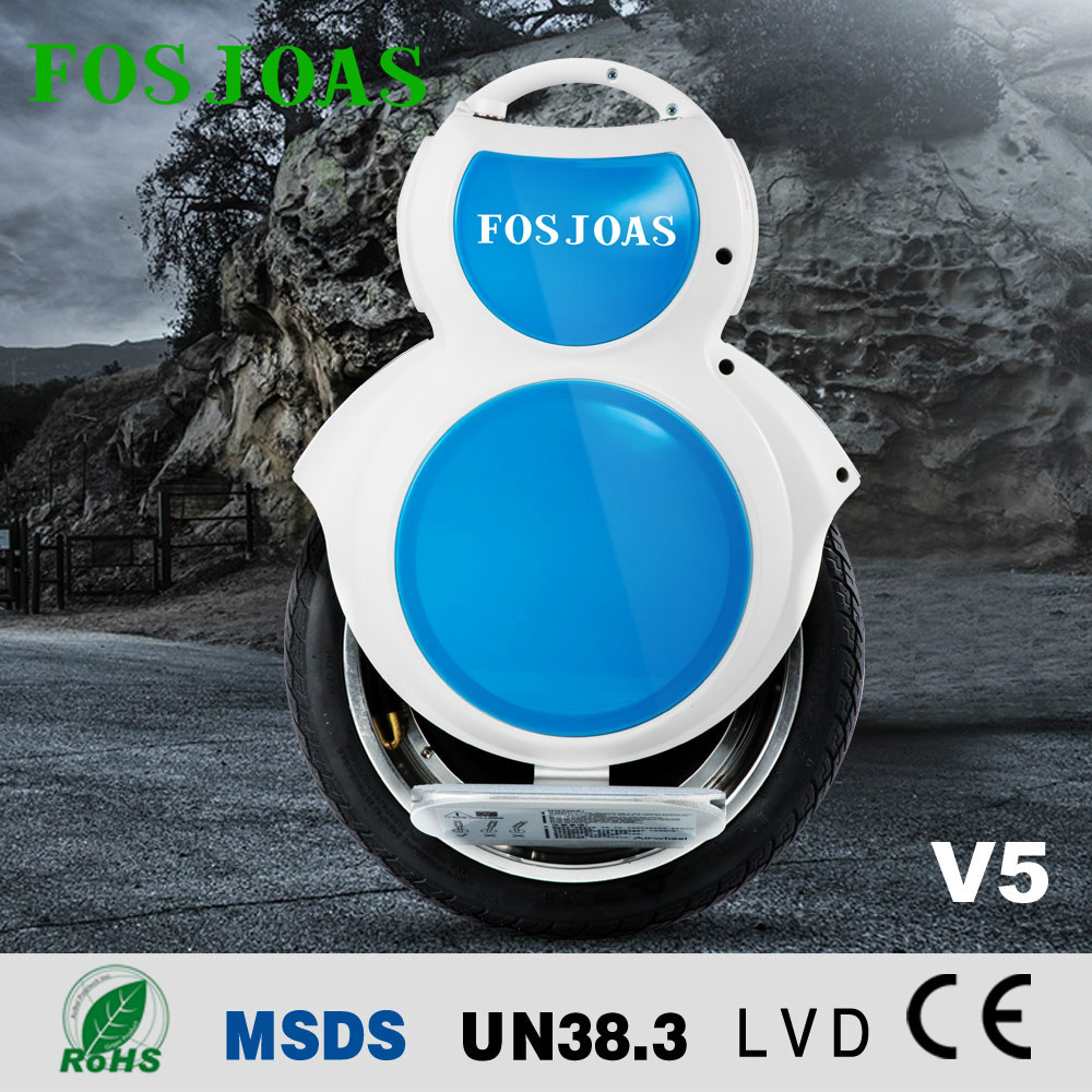 170wh waterproof IP56 L1E Europe patent FOSJOAS V5 two wheel electric self-balancing unicycle from christine