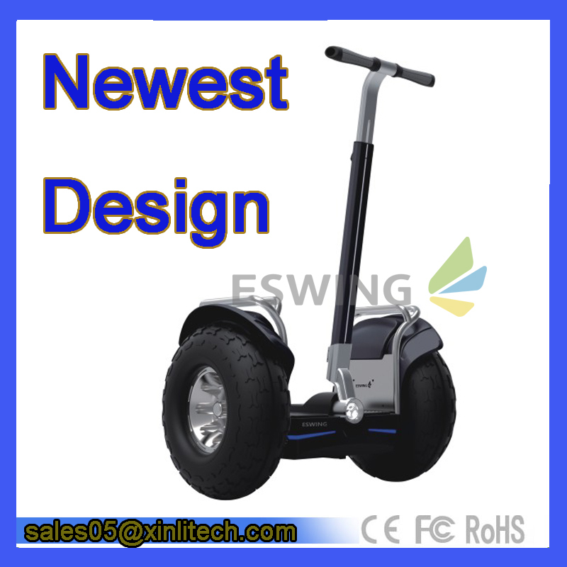 2015 Elegent Design GPS Eswing Newest Duel Wheel Off Road Scooter ES6 With Bluetooth electric chariot