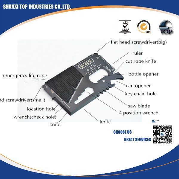 700 pcs Top-MCT5 credit card multi tool