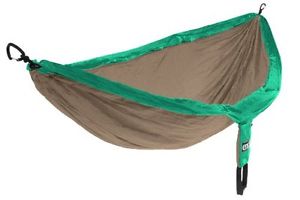 Eagles Nest Outfitters - DoubleNest Hammock, Emerald/Khaki FFP