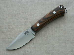 Bark River Trailmate Fixed Blade Knife w/ A2 Tool Steel & Bocote Wood Handle!