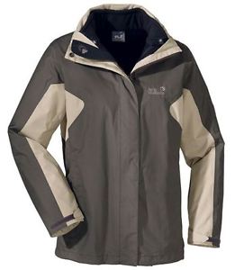 Jack Wolfskin 3 in 1 Wanderjacke - COLD VALLEY WOMEN - S - basalt - 1101011