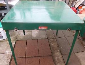 Vintage*Coleman*Table #640*Folding w/detachable Metal Legs*RARE*BIN*Obo !!