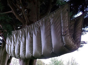 Down light weight hammock under quilt Ursa Major 7 foot long!