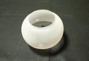 Replacement Jar Glass Globe for Optimus 252, 255 Lamp / 80% sanding / Rare item