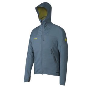 ULTIMATE HOODY Jacket MEN, chill-sunglow,Windstopper, Skitouren- u. Wanderjacke