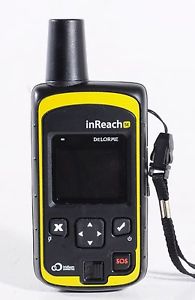 DeLorme inReach SE  2-Way Satellite Communicator Black Excellent No Reserve