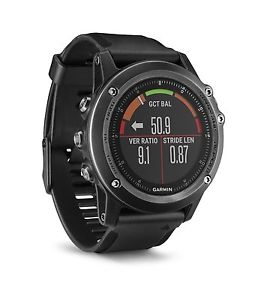 BRAND NEW Garmin fenix 3 GPS Watch + Heart Rate Black 010-01338-70