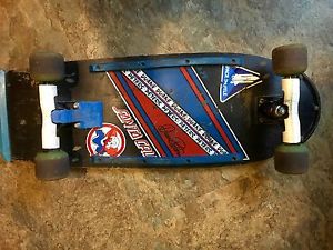 Vintage Duane Peters Complete Santa Cruz Skateboard Jeff Phillips Artwork