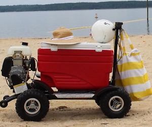 Crazy Coolers Motorized Red Cooler, fast and furious