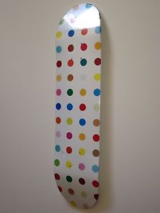 Damien Hirst Supreme spot dot skateboards decks boards art