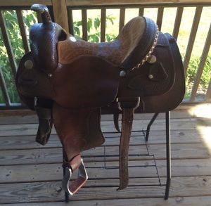 Original 15"-15.5" Billy Cook Saddle - Sulfur, OK