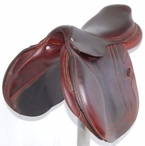 18" CWD SE02 SADDLE (SO19347) FULL CALF LEATHER, VERY GOOD CONDITION!! - DWC