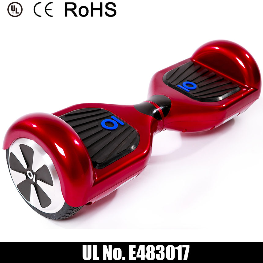 Red IO Bluetooth Remote Mini Two Wheel Drifting Electric Smart Self Balancing Scooter