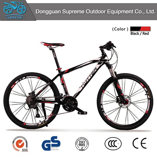 2015 new product 27 speed aluminum alloy mountain bike light weight four wheel bicycle