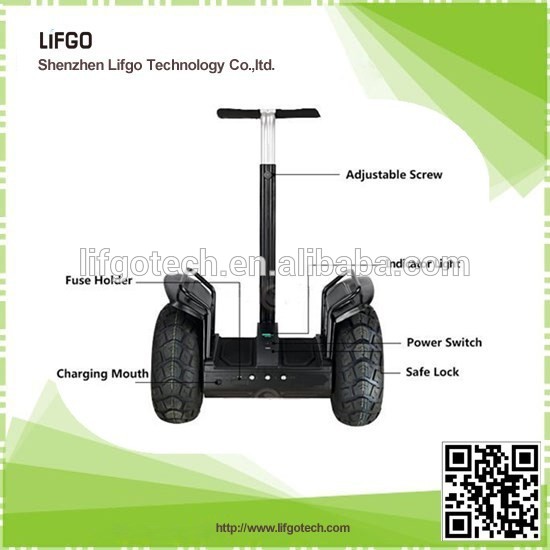 36V 2000W Off Road electric Scooter with Lead Acid battery