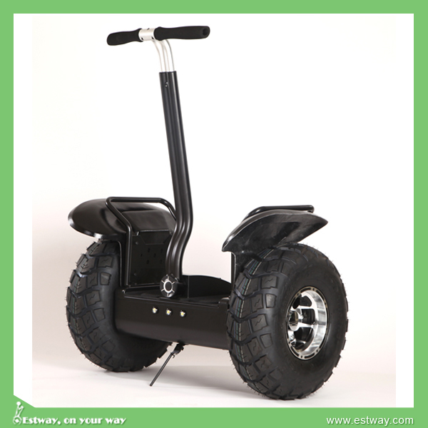 2015 1000w*2 strong power fast e-scooter with pedals for police