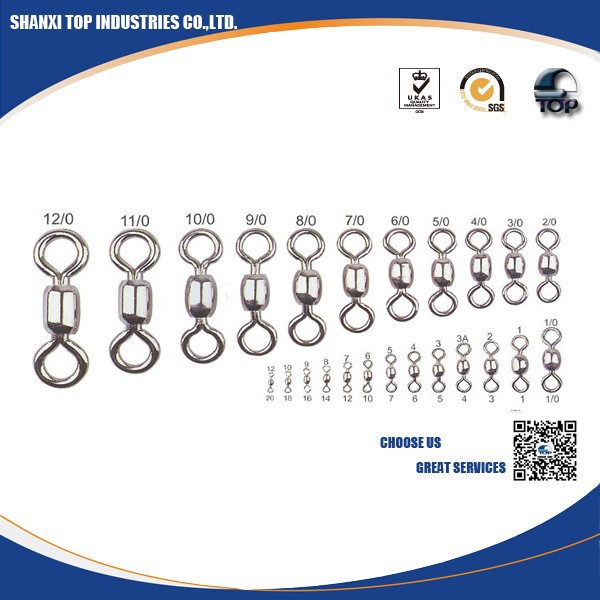 4000pcs Trade manage Crane swivel 8/0