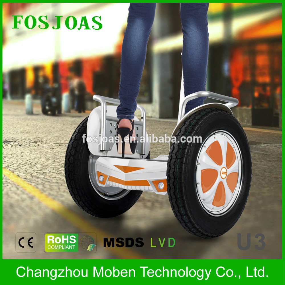 Airwheel S5 Fosjoas U3 big wheel electric scooter 1000w Foldable Handle LED Lights