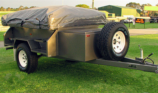 big camping bed tent trailers