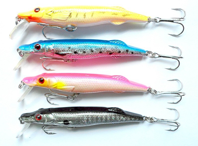 cheap hard plastic fishing lures new fishing lures for 2014 japan minnow fishing lures 5000pcs 9CM 6.1G free shipping