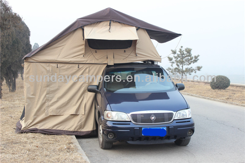 2.2m wide Roof top tent(A couple and 2-3 kids)