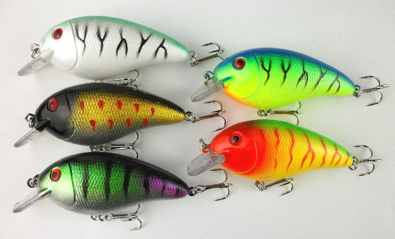 fishing bait wholesale crank fishing 1500pcs crank fishing tackle hard plastic fishing lures 3D eyes 8.5CM 15.2G free shipping