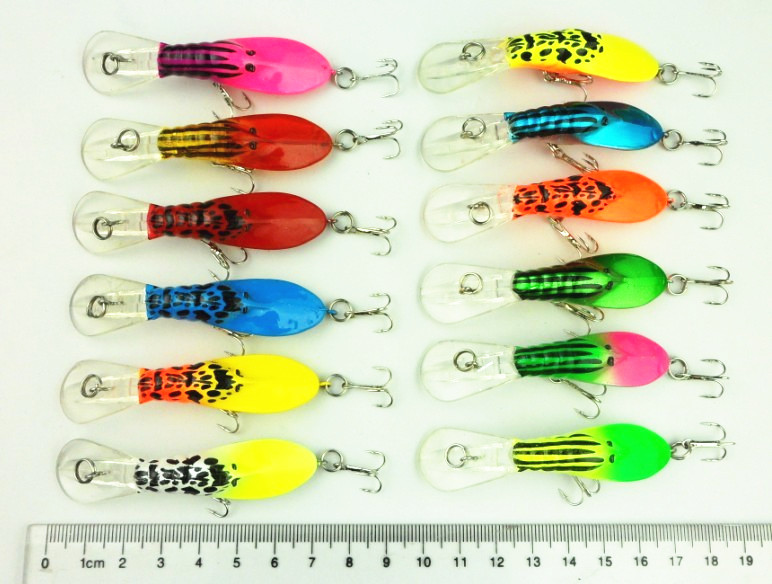 70mm hard crankbaits lare thin baby cranks lure fishing large lips cranks baits 7cm 4g Minnow Fishing hard fishing bait Lures