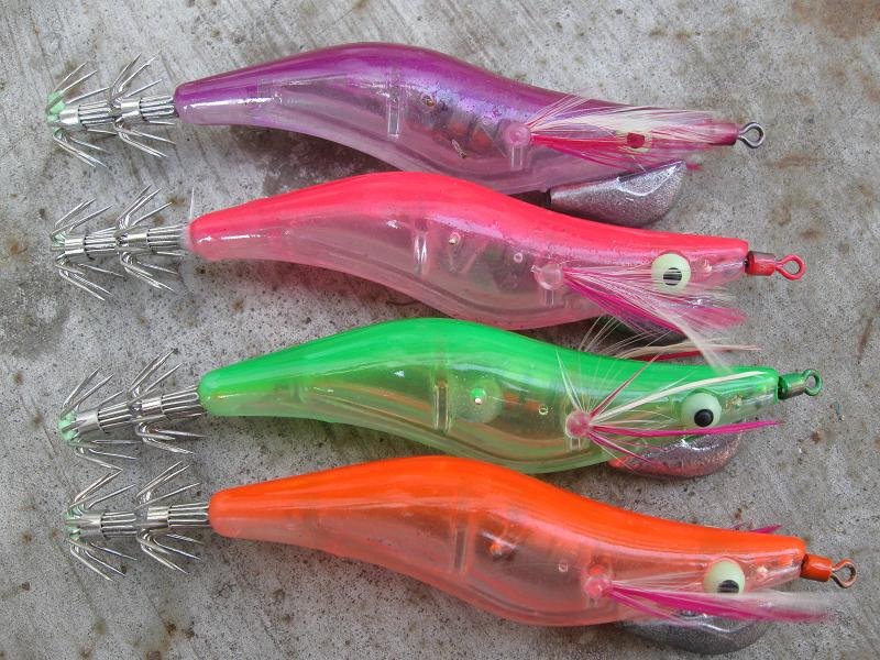 2000pcs Squid hook lure octopus Fishing Squid Light Jigs Lures LED Light Electronic SHRIMP Fishing Lure electronic shrimp 2.5#