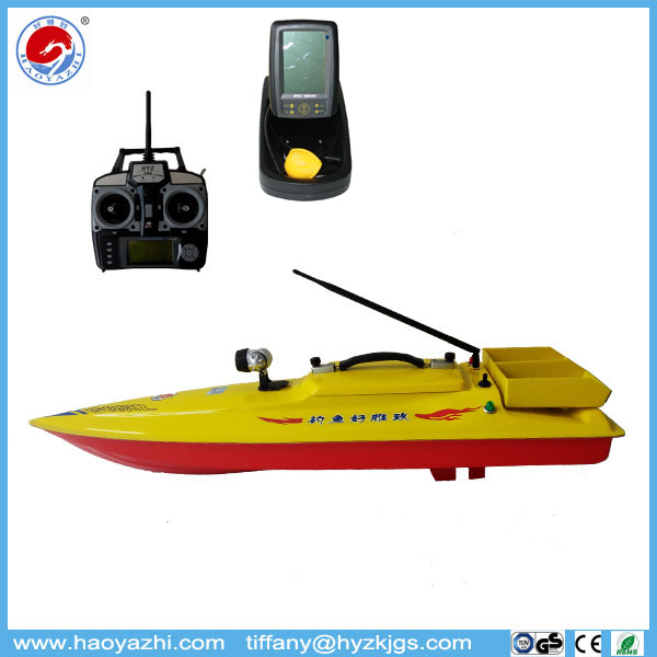 HYZ105A artificial fiberglass sonar fishing boat of Qinyang