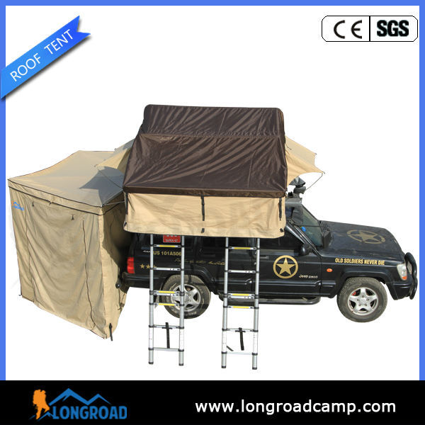 Roof Top Tent with two ladders