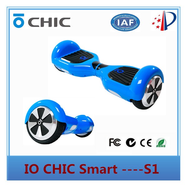 IO CHIC Smart S1 two wheels self balancing electric scooter with LED light