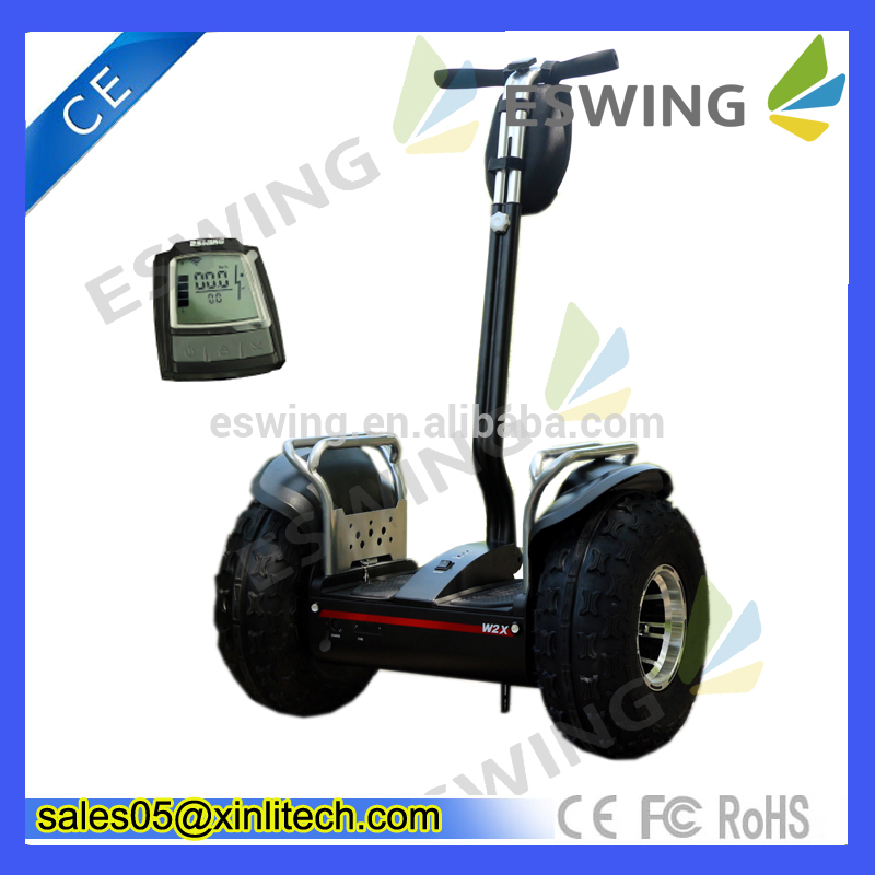 China electric chariot x2 Personal transporter 2 wheel self balancing off road scooter