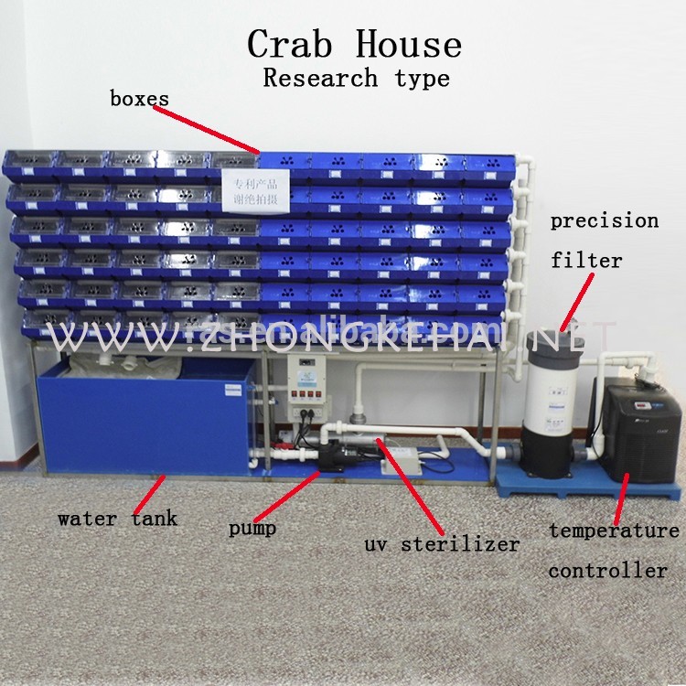 Crab Apartment for Chinese Mitten Crab Farming