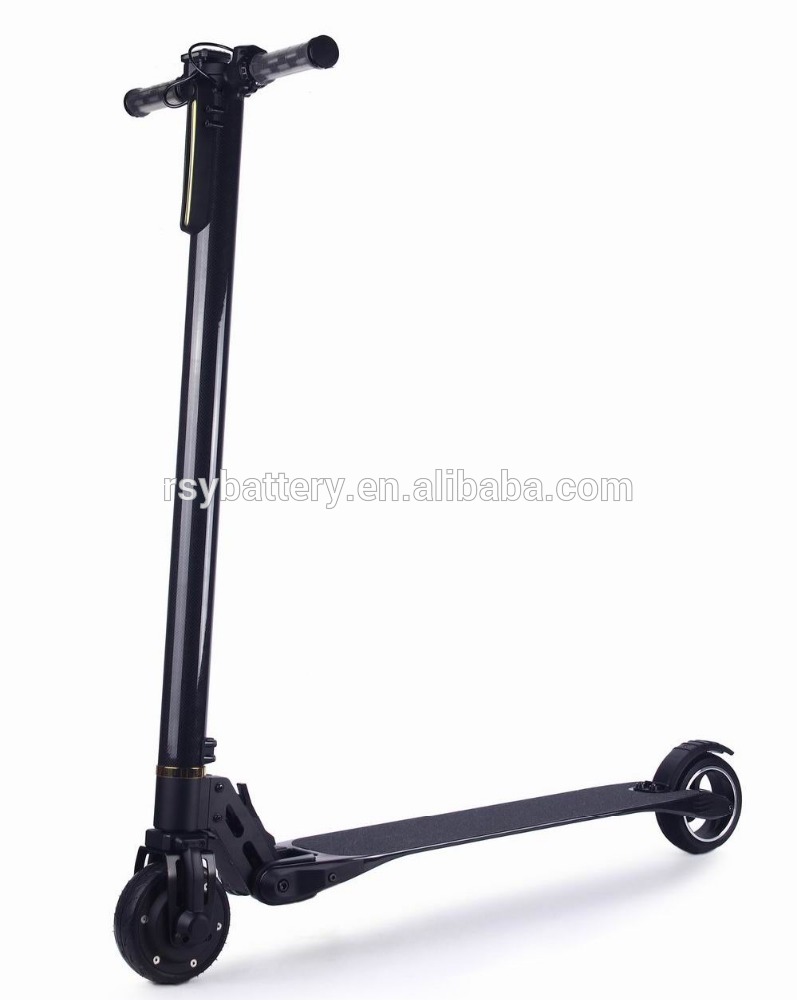 2016 carbon fiber 6.5kg weight new products folding electric scooter