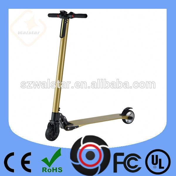 new 2016 carbon fiber motor scooter handle electric car folding electric scooter for adult 2016