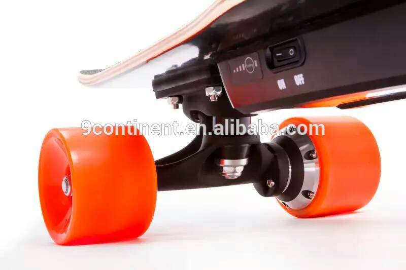 2016 best cheapest 220w dual motor electric skate board