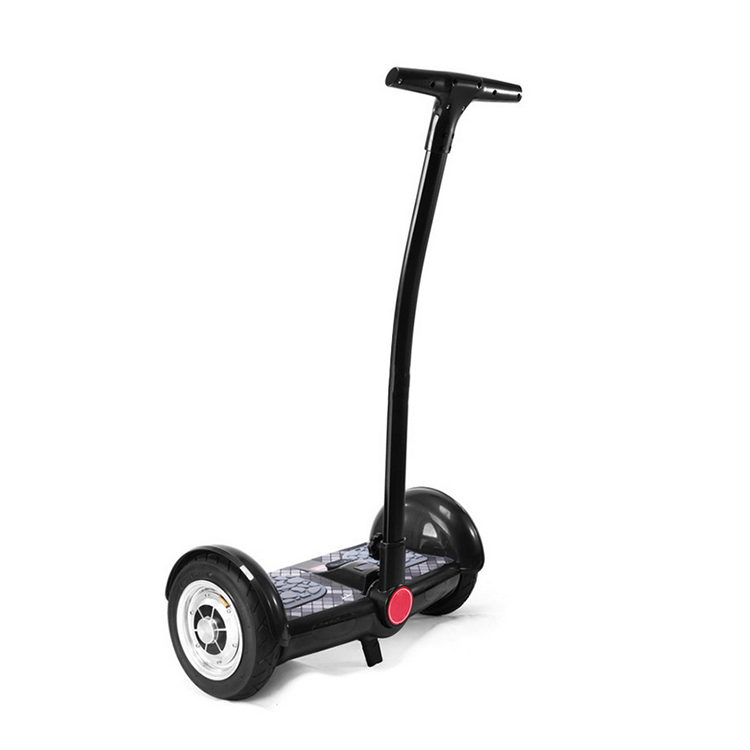 10 inch Two Wheel Smart Balance Electric Scooter with Certification, Bluetooth Electric Scooter with Handrail Famous Motor