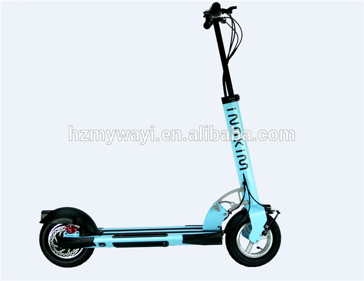 2016 new Revolutionary 250w lithium battery folding electric scooter