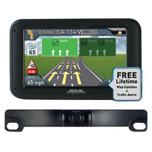 Magellan RM5255SGBUC RoadMate 5255T-LM 5" GPS w/Free Maps/Traffic/Backup Camera