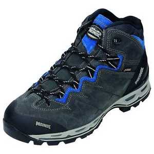 Meindl Leder Wanderstiefel Minnesota GTX, Gr. 10, Neu, UVP 189,95€, Schwarz/Blau