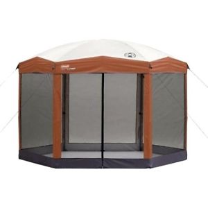 Coleman 12-by-10-foot Hex Instant Screened Canopy/Gazebo