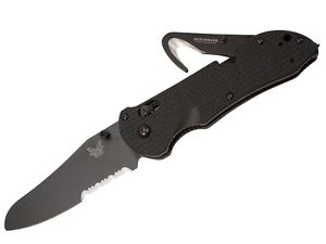 Benchmade 915SBK - TRIAGE, Sheeps Foot, Comboedge