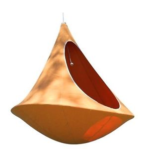 CACOON DOUBLE hang-in-out, swing in orange, Hängenest 180 cm Liegefläche (10713)